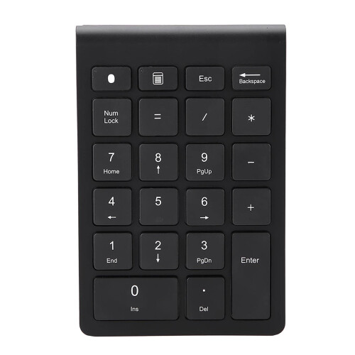 Bluetooth Numeric Keypad 22Key Wireless Number Pad for MacBook and Laptop Fast Numeric Entry