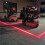 4X 10-80V 7303S Forklift LED Warning Light Linear Area Safety Light Forklift Reversing Indicator Light Working Light 4
