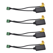 4X Drahtloser mmi 3G Ami 12-Pin  Zusatz Kabel Adapter Drahtloser Audio Eingang für  Q5 A6 A4 Q7 A5 S5