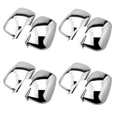 4X Car Chrome Side Door Rearview Mirror Cover for Journey Freemont 2009 - 2018