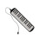 32 Key Melodica with Clear Tone Performance for Beginners Students Black ABS Keyboard 1