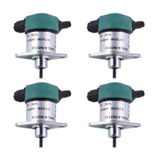 4X for D1005 D1105, D905 Solenoid Shutdown 17208-60015 17208-60016 17208-60017 12V Stop Magnet Fuel Shutdown