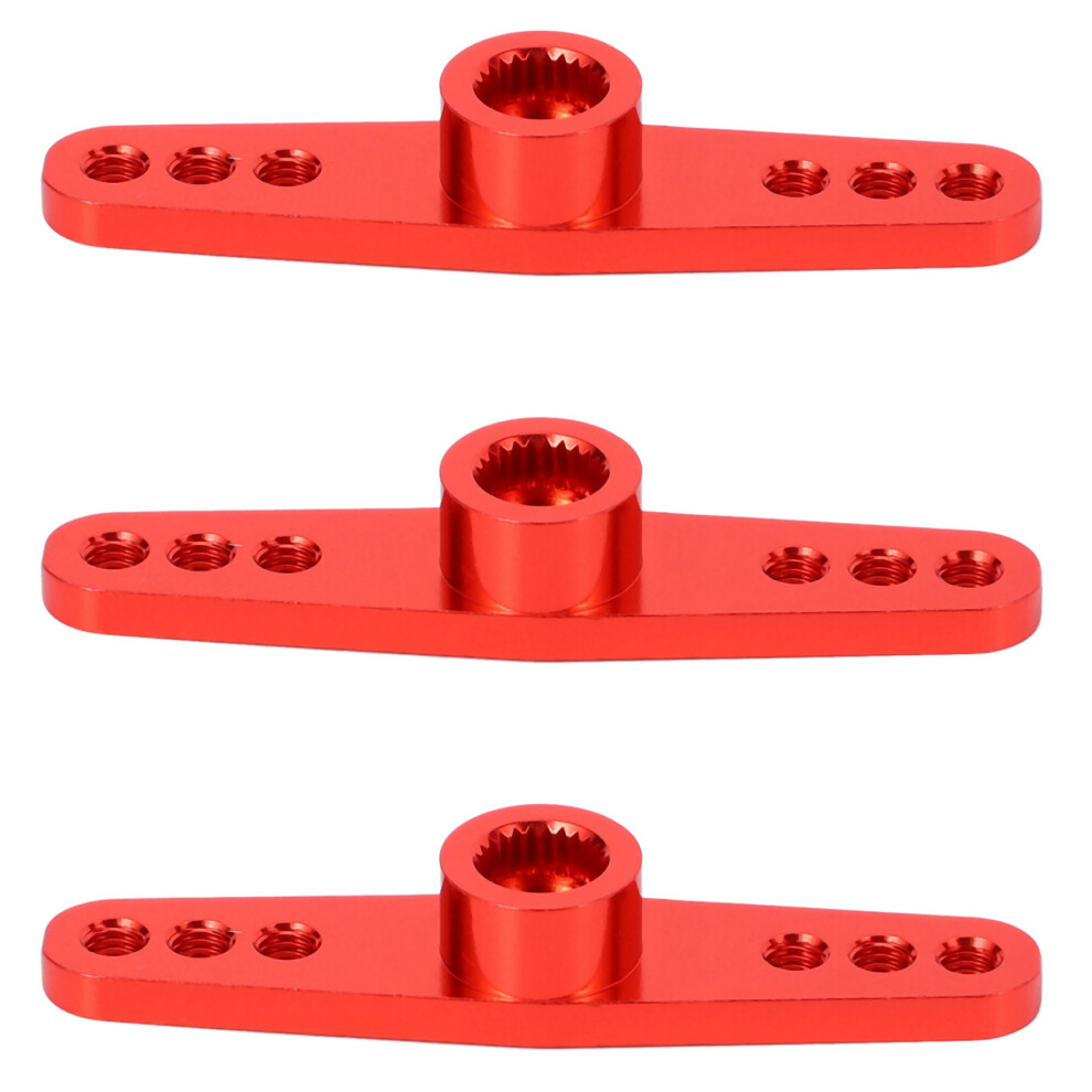 3X 25T Steering Servo Arm Horn Metal Parts Double Steering Arm For Futaba 6033427309061