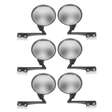 3 Ensemble de 6 Miroirs de Tache Aveugle pour Voiture Miroir Convexe Latéral pour Voiture Grand Angle, Rétroviseur de Voiture Rond