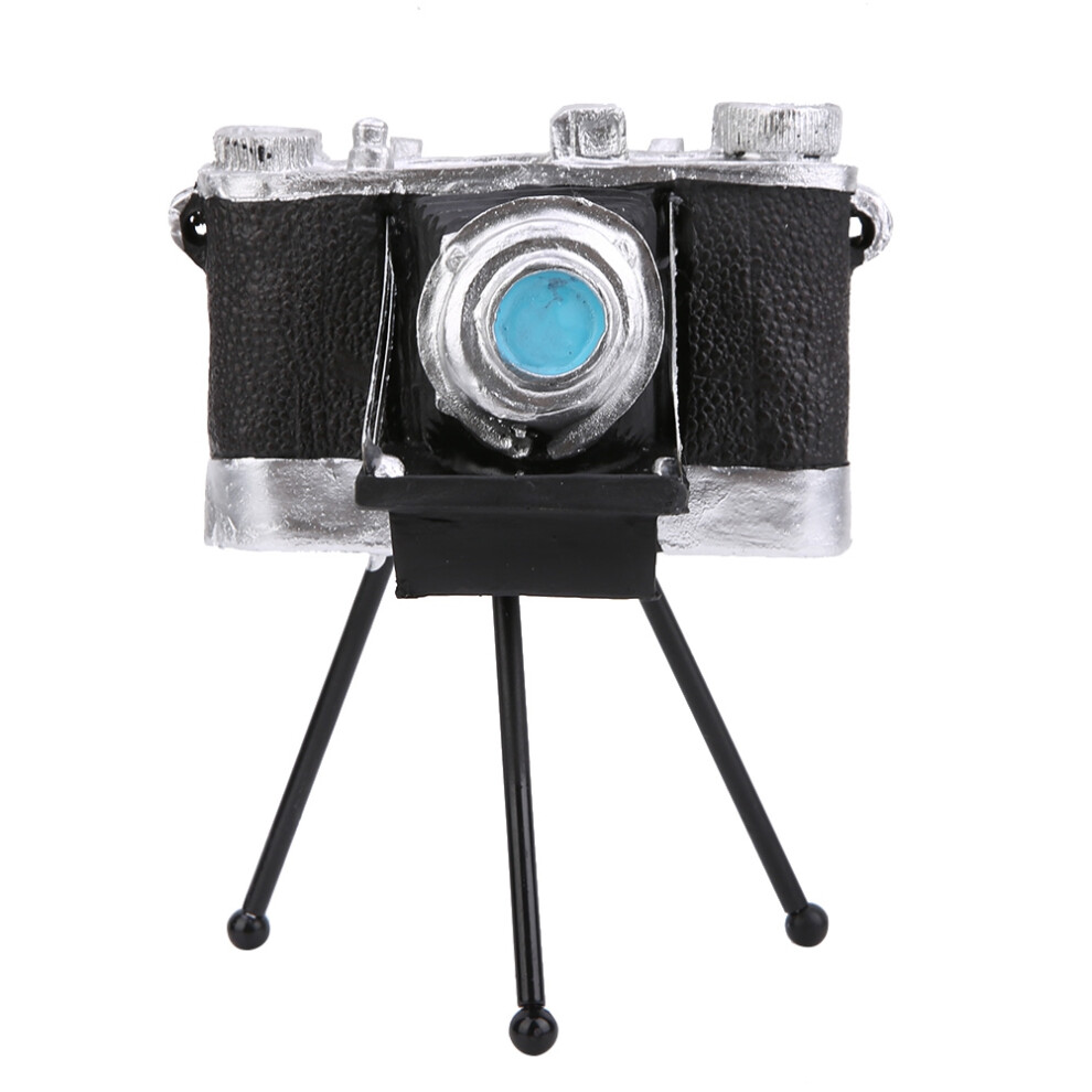Exquisite Miniature Slr Camera, Vintage Camera Decoration With Non-Toxic Finishes And Eco-Friendly Resin 3545974743722