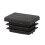 60 Pcs Plastic Rectangular End Cap 30mm X 20mm Threaded Pipe Tube Insert Rubber Feet 8