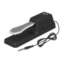 Keyboard Sustain Pedal with Polarity Switch and Nonslip Base for Piano and Electronic Organ