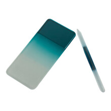 Compacte glazen rietpolijstmachine-Transparant blauw