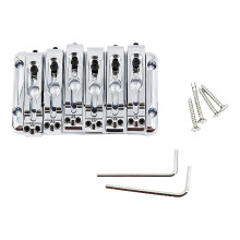 Pont fixe de guitare à 6 cordes avec précision, selles séparées