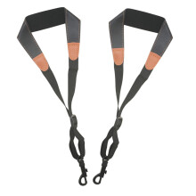 Adjustable Leather Alto Saxophone Neck Strap 2 Pack with Comfortable Support and Reduced Hand Fatigue