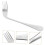Adaptive Eating Utensil Arthritis Fork with Ergonomic Angled Design for Elderly Independent Feeding 3