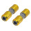 2pcs Portable Screwdriver Bit Holder Double  Extension Rod Quick Release 1/4inch Hex Screw Adapter Socket 1