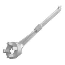 Aluminum Drum Bung Wrench for 1055 Gallon Drums Quick Removal Secure Grip Durable