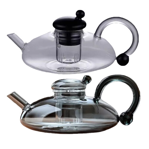 Innovessa Heatable Tea Pot Set Glass 20oz 2 pcs