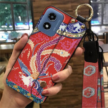 MOTO G Play 2024/4G/5G Phone Case – Shockproof Silicone Cover with Wristband, Ring Stand & Anti-Dust Design