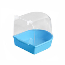 Clearance Parrot Box Bird Cage Accessory Bathing Tub for Pet Brids Budgies Parrot