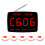 Wireless Calling System 5 Pcs Call Buttons for Bar,Restaurant,Office,Cafe Customer Call Waiter Service Bell US Plug 1