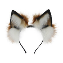 Foxes Ear Shape Electric Headband Electric Moving Ear Hairband for
