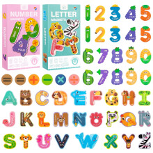 Magnetic Letters and Numbers Set 52 Pieces