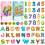 Magnetic Letters and Numbers Set 52 Pieces 1