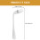 Adaptive Eating Utensils Curved Fork for Elderly with Ergonomic NonSlip Handle and Balanced Design 3