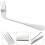 Adaptive Eating Utensils Curved Fork for Elderly with Ergonomic NonSlip Handle and Balanced Design 4