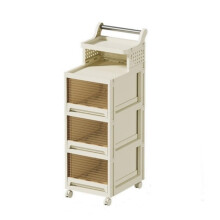 Storage Cart with Wheels Plastic Stackable Organizer Size C Precision Fit Replacement Part