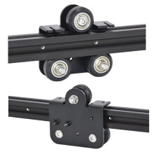 3D Extruder Back Support Plate with Pulley Extruding Backplate for 3 3s 3 Pro Cr-10 Cr-10S S4 S5