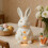 Rabbit Shape Tealight Candle-small size With electronic ligh 3