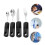 Adaptive Utensils for Seniors with Ergonomic EasyGrip Handles, Reusable Silverware Set for Disabled 5