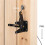 5X Self Locking Gate  for Wooden Fence Heavy Duty, Steel Spring Cable Pull String Gate Hardware Gate Lock 6