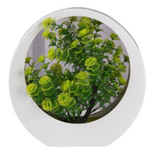 Sztuczna Roślina Bonsai z Oświetleniem LED, Mała Doniczka na Drzewo, Sztuczne Rośliny Doniczkowe, Ozdoby do Dekoracji Stołu Domowego