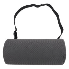Low Back Lumbar Support, Memory Foam Lumbar Roll Support Pillow for Office, Car, Home Layer Fabric Back Support Cushion