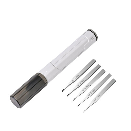 Replacement Model Scribing Knife Set Blade Smooth Scribing Light Weight Handle for Model Kit Carved Sword Hobby DIY 1