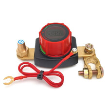 Cars Battery Disconnect 12V-48V with LED Voltmeter 5-80V Battery Disconnect Battery Disconnect A