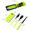 (Green) Kids Travel Dinnerware Set - Fork, Chopsticks 3