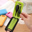 (Green) Kids Travel Dinnerware Set - Fork, Chopsticks 6