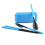 (Blue) Kids Travel Dinnerware Set - Fork, Chopsticks 5