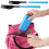 (Blue) Kids Travel Dinnerware Set - Fork, Chopsticks 6