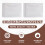 50PCS Transparent Waterproof Envelope Folder with Buttons, A4 Size, Thickened Plastic Material for School Office 6