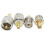 8 PCS/SET UHF SL16 PL259 SO239 para SMA Macho Plugue FêMea Conector RF Conector de Teste Conversor 5