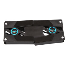 2X Laptop Cooling Pad,Dual Fan for Laptop Cooling,USB Folding Laptop Cooler Pad,Notebook Fan for Students & Business