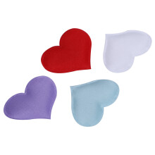 Etichete în formă de inimă, material brodat lavabil pentru decorațiuni de reparare a hainelor, disponibile în mai multe culori