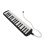 32 Key Melodica with Clear Tone Performance for Beginners Students Black ABS Keyboard 5