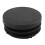 24Pcs Plastic Blanking End Cap Pipe Tube Insert Plug Cover 40mm Black 5