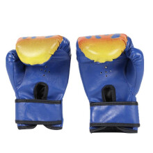 Luvas de Muay Thai para Treinamento Juvenil, Luvas de Boxe Infantil com Design Ergonômico Avançado, Fecho de Pulso Ajustável e Proteção com