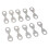 10 Pieces Car Flat MetalFuse Strip for   12V - 150A 3