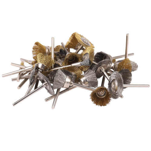 72 Pcs Copper Wire Polishing Wheel Brush Drum Full Set for  Rotary Tool Hot 1