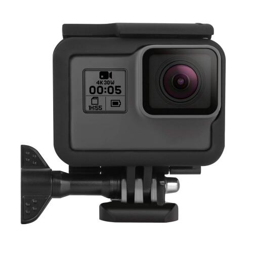 10X Frame for  Hero (2018) / 6 / 5 Housing Border Protective Shell with Quick Pull Movable Socket and Screw (Black) 1