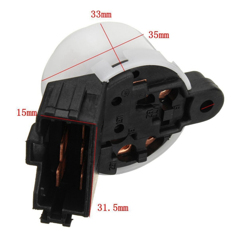 5X 5 Pin Ignition Mn113754 For Grandis Lancer Outlander Black/White 6032810410247